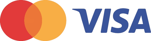 We accept Mastercard and Visa